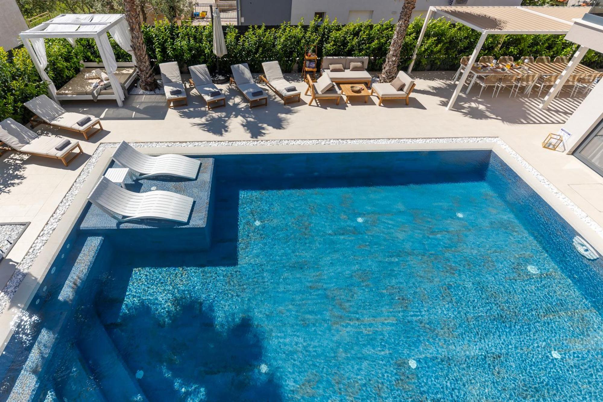 Luxury Villa My Wish With Pool Kaštel Stari 외부 사진