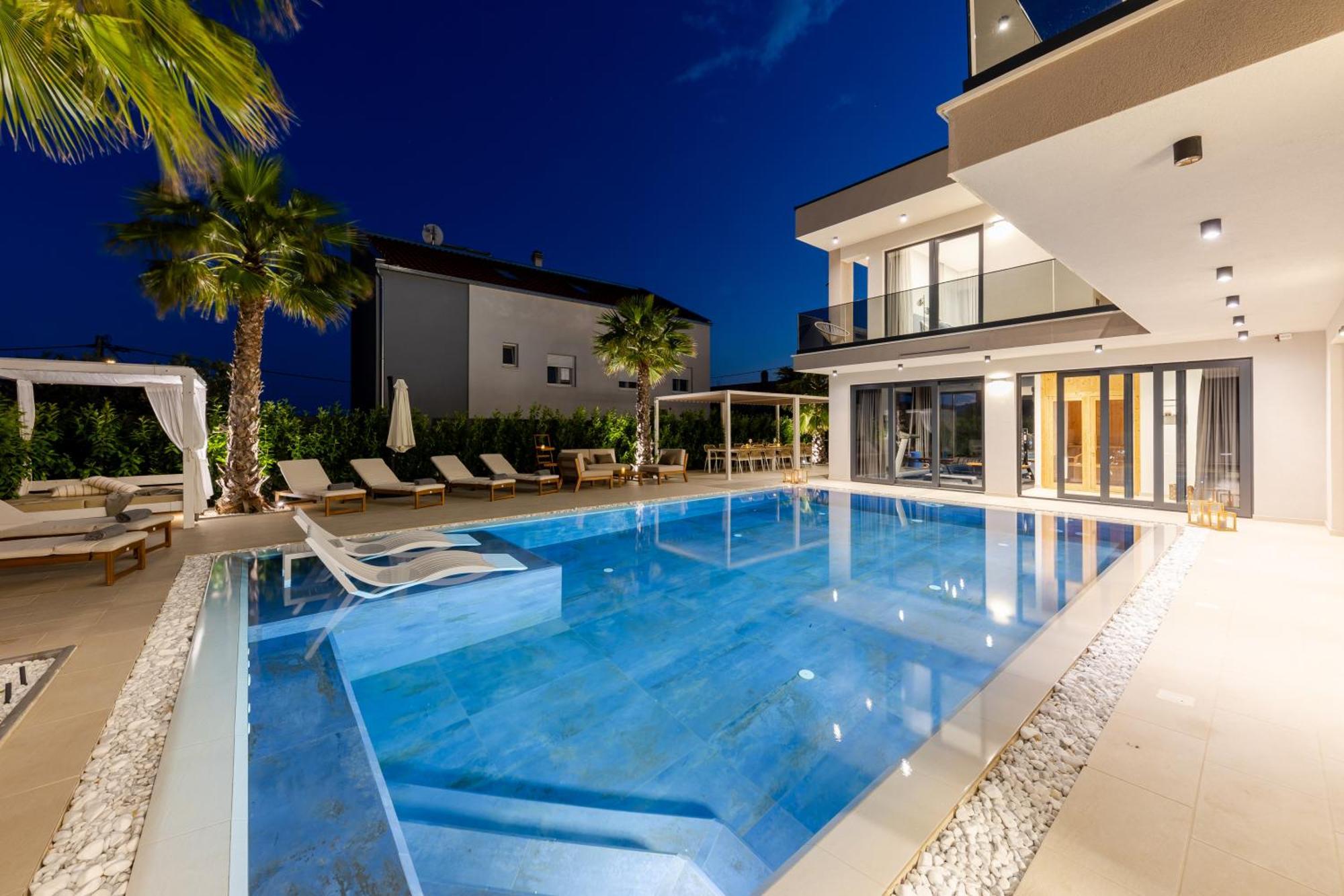 Luxury Villa My Wish With Pool Kaštel Stari 외부 사진